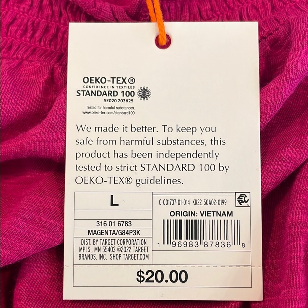 Knox Rose, Large, Women's Magenta Top - Picture 3 of 3